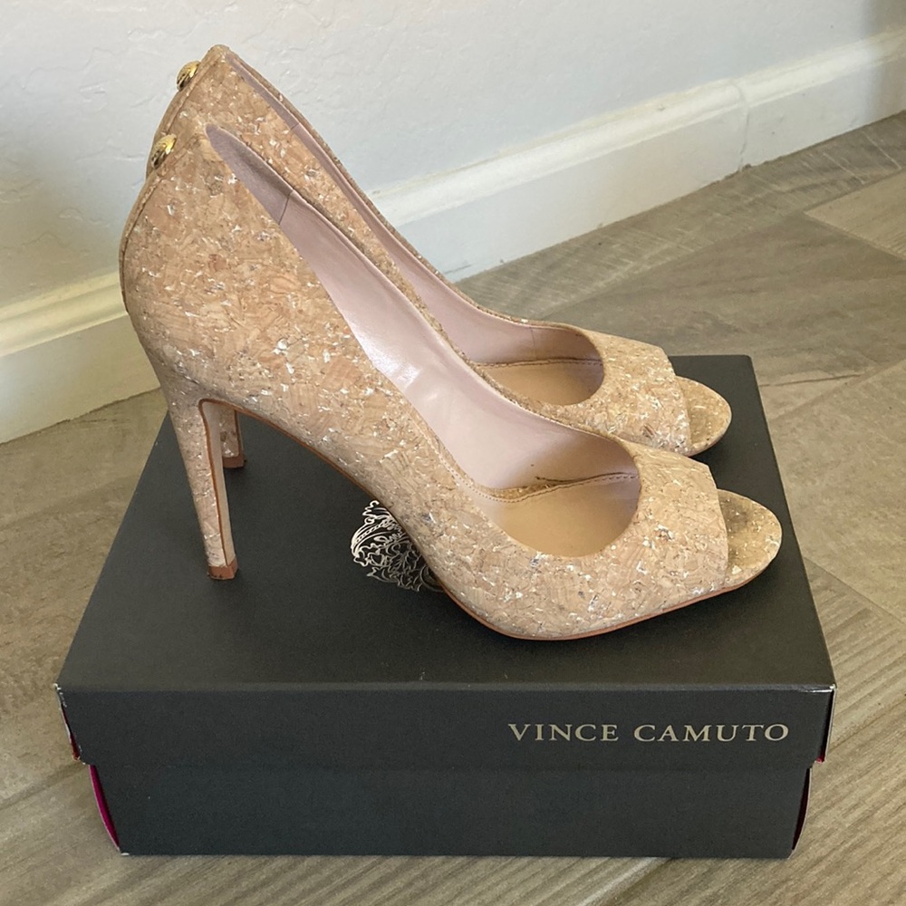 Cork Pumps size 9 by Vince Camuto